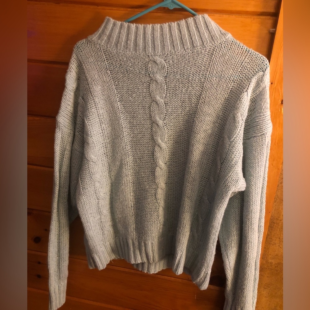 Light blue sweater